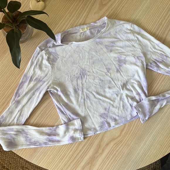 Garage Tie Dye Crop Top - Picture 1 of 2